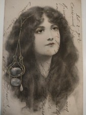 Cartolina art nouveau usato  Monte San Pietro