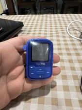 SanDisk 16GB Clip Sport Plus MP3 Player Bluetooth Tela LCD Rádio FM Quebrado comprar usado  Enviando para Brazil