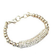 Bracciale donna acciaio usato  Scandicci