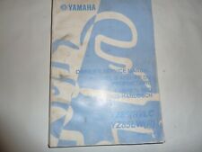Yamaha owners service for sale  ABERDARE
