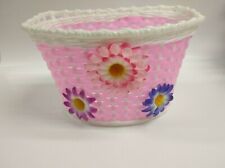 Bicycle basket pink for sale  Los Angeles