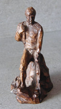 Statuette résine bois d'occasion Statuette résine bois d'occasion  Bassillac