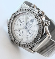 Relógio Masculino Breitling, A13356 CHRONOMAT EVOLUTION, 44mm, Automático, BRANCO, UAU!!! comprar usado  Enviando para Brazil