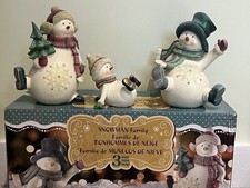 Christmas decorations snowman for sale  ISLEWORTH