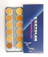 Paleta de base Kryolan SupraColor 12 cores (FS) , usado comprar usado  Enviando para Brazil