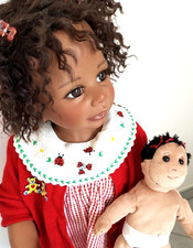 Künstlerpuppe tessy monika gebraucht kaufen  Deutschland