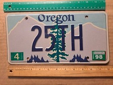 License plate oregon for sale  San Diego