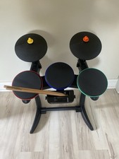 Kit de bateria banda de rock para Nintendo Wii com baquetas comprar usado Kit de bateria banda de rock para Nintendo Wii com baquetas comprar usado  Enviando para Brazil