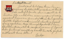 *Cartão postal do 100º Grupo de Bombas da Segunda Guerra Mundial SGT WARDERS B 17 Gunner NOSSA GAL SAL 28/07/43* comprar usado  Enviando para Brazil
