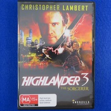 Highlander 3 The Sorcerer - DVD - Região 0 - Postagem rápida!! comprar usado  Enviando para Brazil