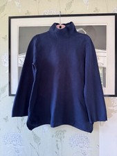 Navy cotton jumper for sale  PEVENSEY