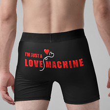 Love machine boxers for sale  CHESTERFIELD