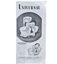 Usado, Batedor batedor vintage universal Landers Frary Clark aparelho de cozinha manual EUA comprar usado  Enviando para Brazil