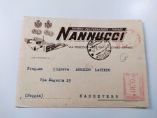 Rara cartolina 1935 usato  Foggia