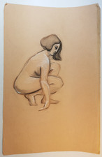 Etude feminin dessin d'occasion  Paris IX