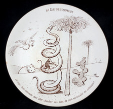 Sarguemines assiette benjamin d'occasion  Neuville-de-Poitou