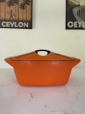 Orange vintage creuset for sale  LYMINGTON