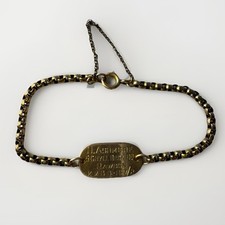 Vintage identity tag for sale  CRANLEIGH