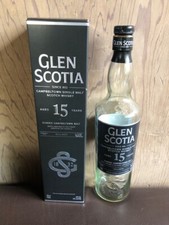 Glen Scotia Campbeltown Single Malt Scotch Whisky 15 anos vazio comprar usado  Enviando para Brazil