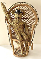 CADEIRA DE MACACO E VIME VINTAGE MCM vime vime comprar usado  Enviando para Brazil