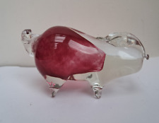 Vintage pink glass for sale  RUGBY