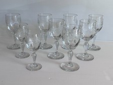 Anciens verres gravés d'occasion  Villefranche-sur-Saône