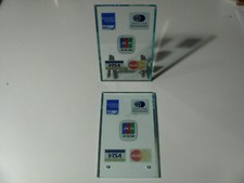 Vintage plexiglass fermacarte usato Vintage plexiglass fermacarte usato  Como