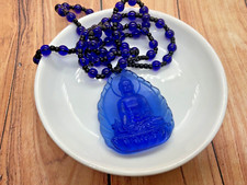 Beautiful glass carved for sale  SWANSEA