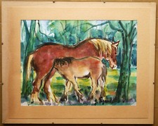 Tableau aquarelle gérard d'occasion  Toulon-