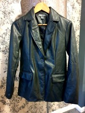 Leather jacket primark for sale  PONTEFRACT
