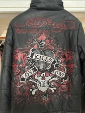 Hardy lederjacke gebraucht kaufen  Eislingen/Fils