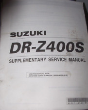 Suzuki z400s supplementary for sale  ASHFORD