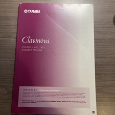 Yamaha Clavinova CVP-405/403/401 Manual do Proprietário comprar usado  Enviando para Brazil
