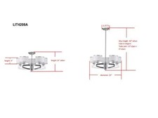 Safavieh light chrome for sale  Whitestown