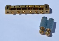 Nova ponte de guitarra profissional ajustável Gotoh 510 dourada com hardware Japão comprar usado  Enviando para Brazil