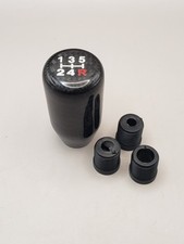 Botão de câmbio Mugen 5 velocidades preto vermelho corrida fibra de carbono real para Honda Acura, usado comprar usado  Enviando para Brazil