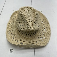 Chapéu de cowboy feminino Gemvie palha natural verão sistema operacional comprar usado  Enviando para Brazil