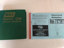 Bsa owners club for sale  NELSON