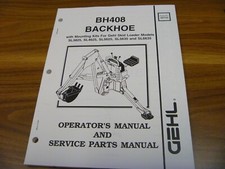 Gehl bh408 backhoe for sale  Dubuque