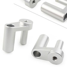 Silver handlebar riser for sale  USA