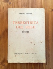Arturo onofri terrestrità usato  Foligno