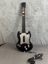 PS2 Guitar Hero Red Octane preto e branco controle com fio guitarra PSLGH - TESTADO comprar usado  Enviando para Brazil