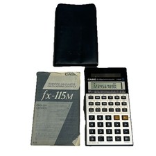 Vintage casio 115m for sale  Shelton