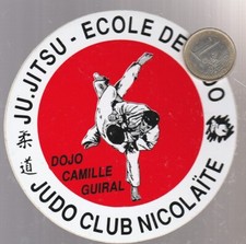 Autocollant. sport. judo d'occasion  Aucamville