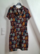 Eulen kleid bordeaux gebraucht kaufen  Deutschland
