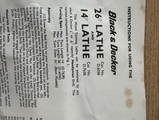 1962 black decker for sale  BATH