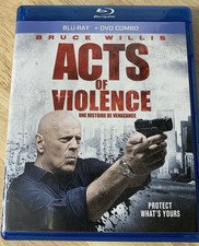 Atos de Violência Blu Ray + DVD, Action Thriller Bruce Willis, usado comprar usado  Enviando para Brazil