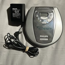 CD player portátil Philips X-Treme 40 ESP3 AZ7792/17 testado com adaptador de energia comprar usado CD player portátil Philips X-Treme 40 ESP3 AZ7792/17 testado com adaptador de energia comprar usado  Enviando para Brazil