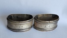 Ronds serviettes argent d'occasion  Sevran