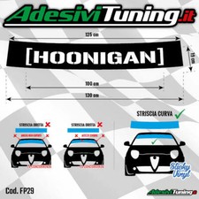 Fascia parasole hoonigan usato  Nole